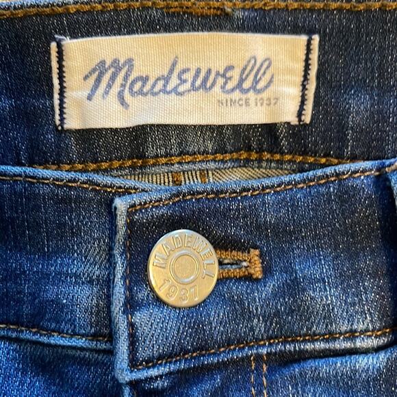 Madewell Skinny Skinny High Riser Denim Jeans Medium Wash Blue Women’s Size 27 - Picture 7 of 9
